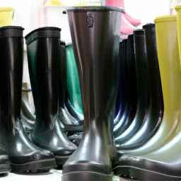 pvc safety boots for food industry