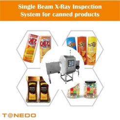 TTX-12K120 Single Beam X-Ray Inspection System for Canned Products X Ray Machines for Food
