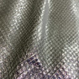 silver fabric material