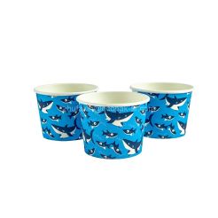 Customized Printed Paper Ice Cream Cups