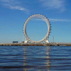 Spokeless Ferris Wheel
