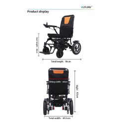 lightweight travel electric wheelchair