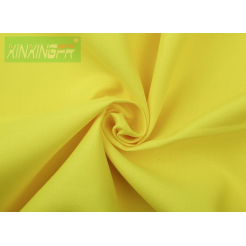 88% Cotton 12% Nylon Flame Retardant Hi-Vis Fluorescent Yellow Fabric