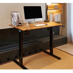 Electric Height Adjustable Desk with Drawers