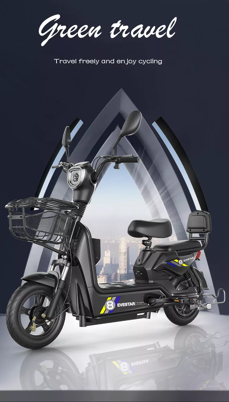 Electric City Bike New Men 48V 12AH E Bicycle Ebike 2022 China for Adult