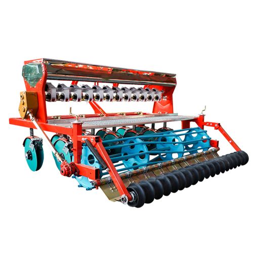 Shaft drive wheat seeder leg