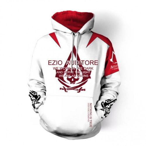 3D print casual fashion breathable hoodie