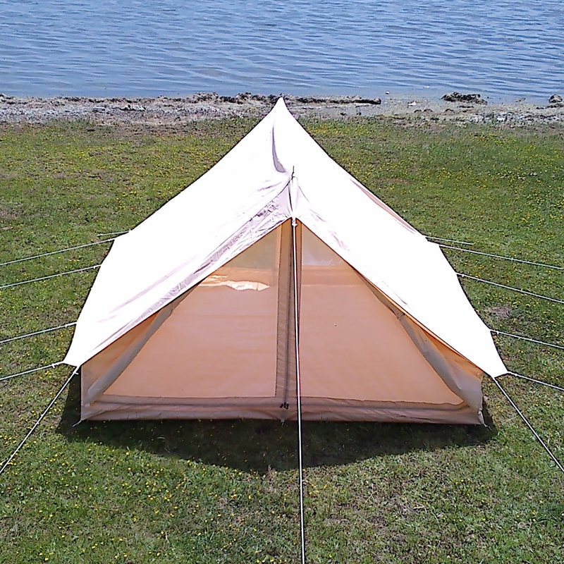 3x3.2m glamping cotton or oxford family tent