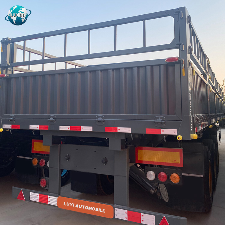 Hydraulic side tipper semi trailer