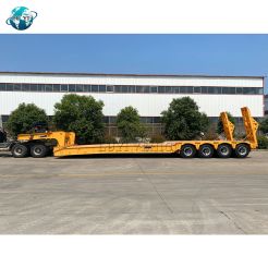 Detachable gooseneck  lowbed trailer