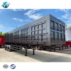 3 axle side tipper semi trailer