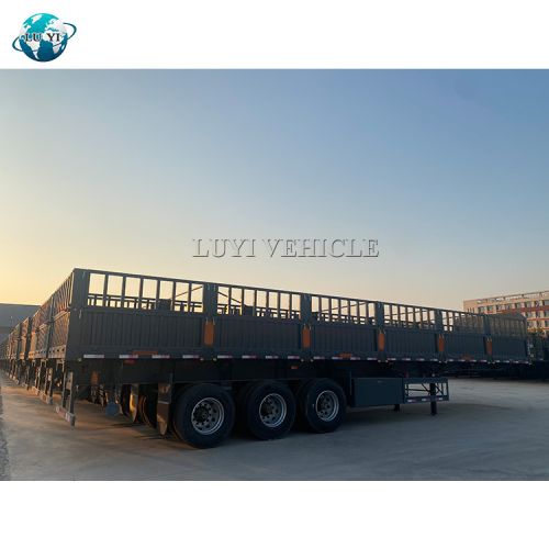 Hydraulic side tipper semi trailer