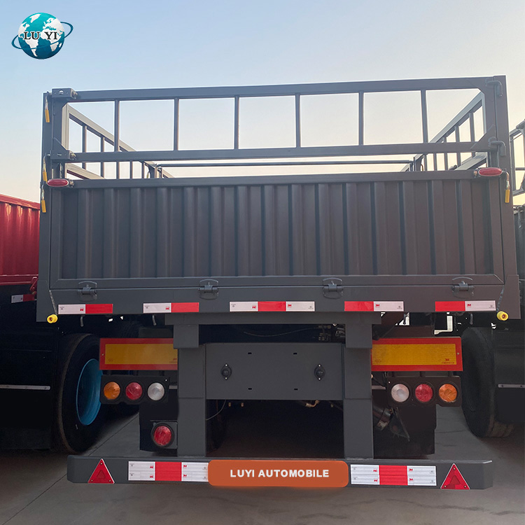 Hydraulic side tipper semi trailer