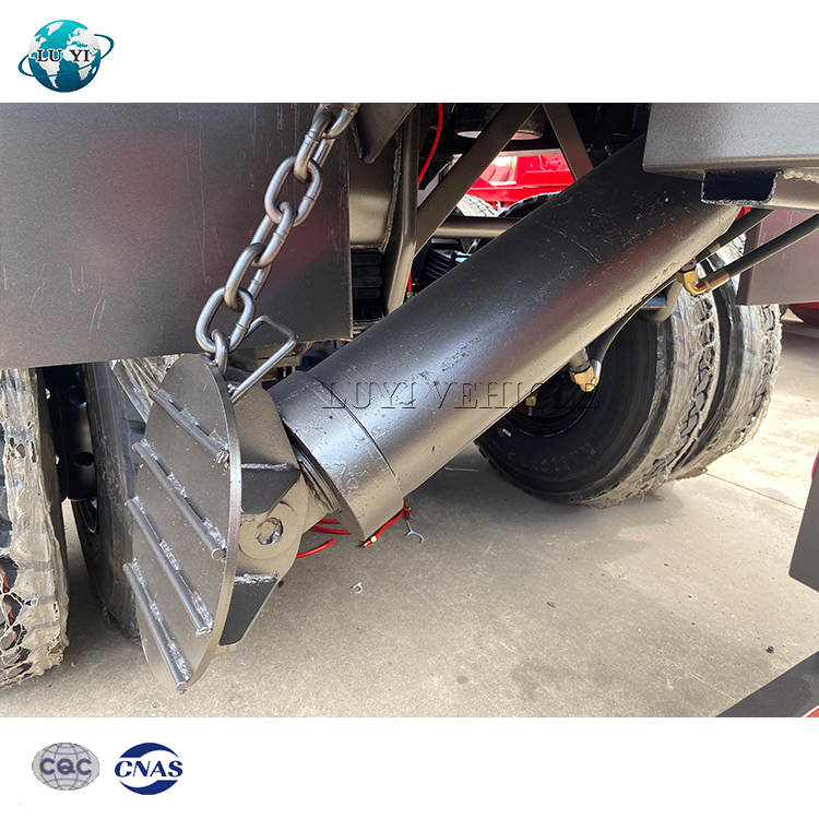 3 axle side tipper semi trailer