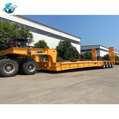 Detachable gooseneck  lowbed trailer