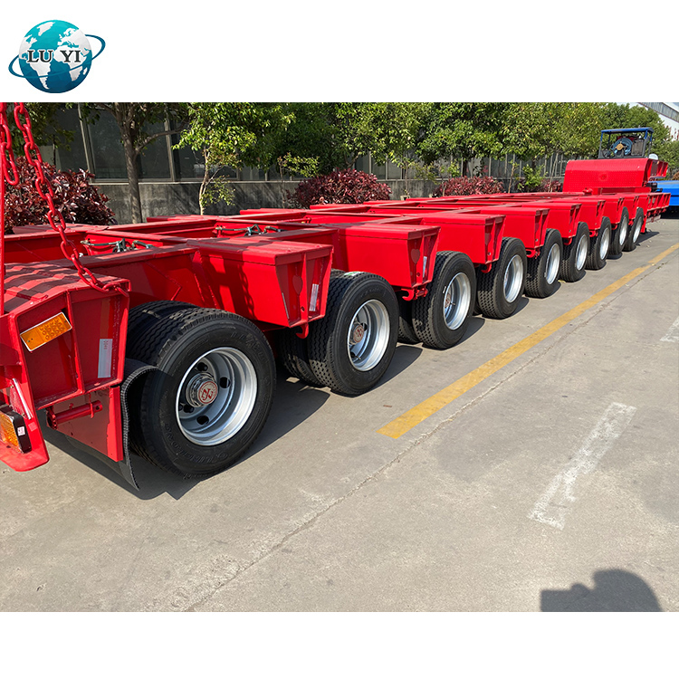 extendable lowbed trailer