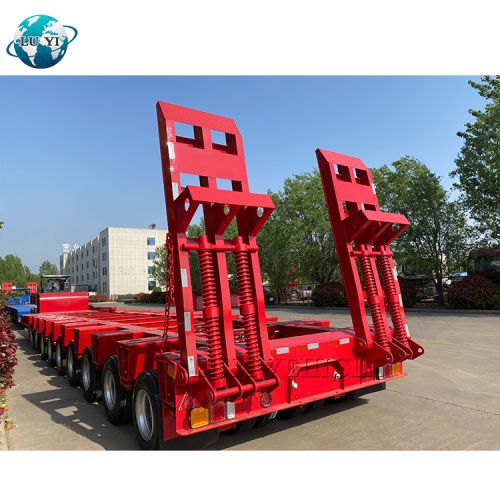 extendable lowbed trailer