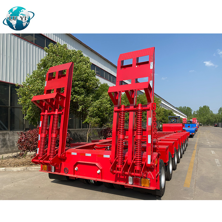 extendable lowbed trailer