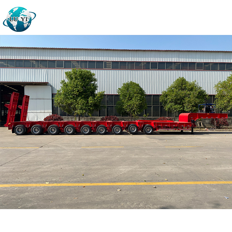 extendable lowbed trailer