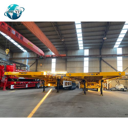 3 axle flatbed trailer