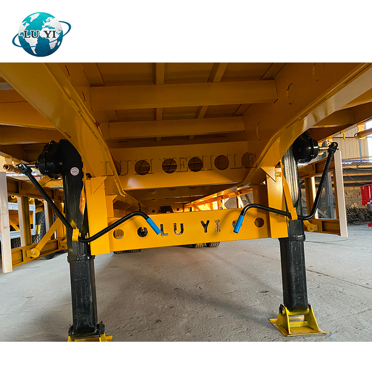 3 axle flatbed trailer