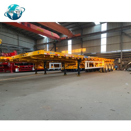 3 axle flatbed trailer