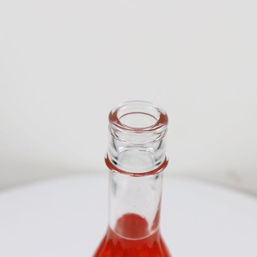 NC176 670ml Embossed Glass Spirits Bottle