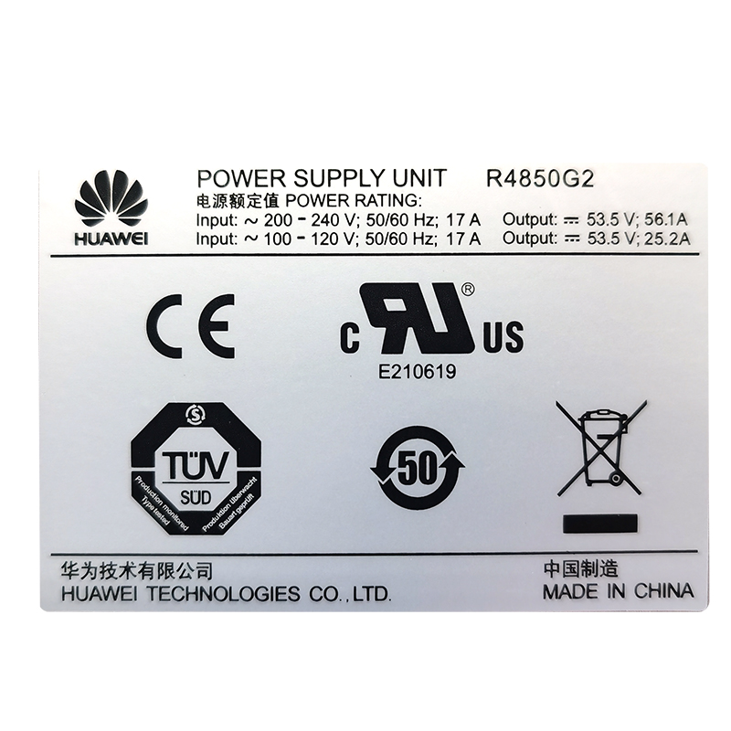 Huawei R4850G2 connector Rectified Module 48V 50A