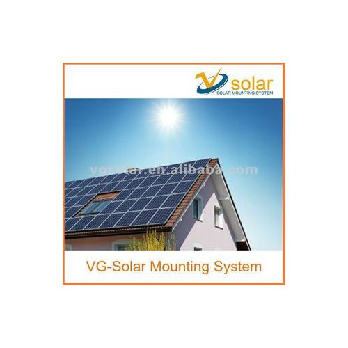 Shanghai solar shingle roof racking system & tile roof mounting system