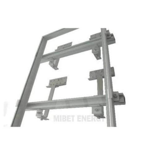 Mounting System for Tile Roof/ Pitched Roof/ Flat Roof -- MRac Tile Interface/ HookMRac Flat Tile interface (Adjustable)107HA