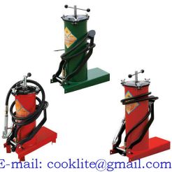 Foot Operated Grease Bucket Pump Pedal Lubrication Dispenser