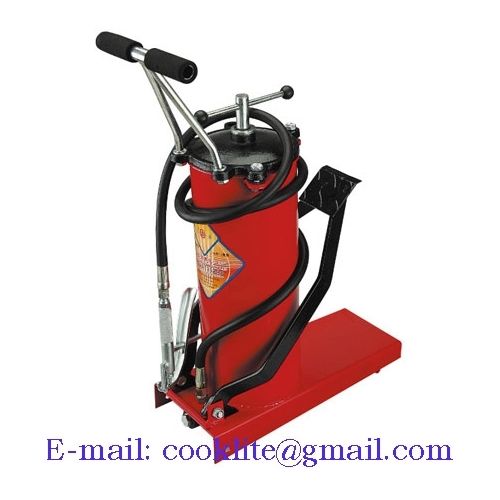 Foot Operated Grease Bucket Pump Pedal Lubrication Dispenser