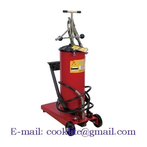 Foot Operated Grease Bucket Pump Pedal Lubrication Dispenser