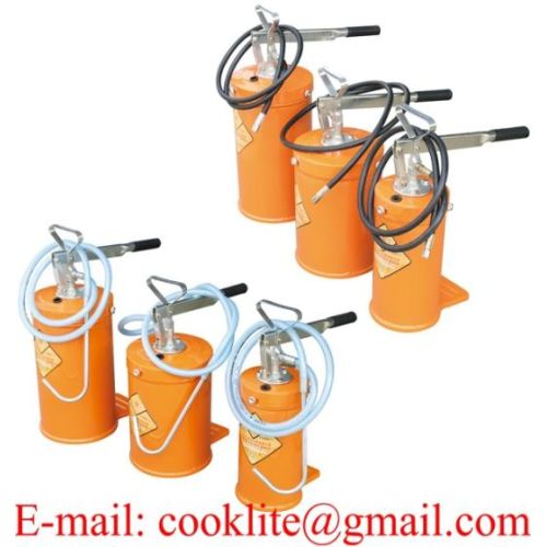 Foot Operated Grease Bucket Pump Pedal Lubrication Dispenser