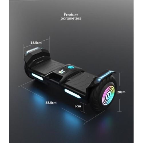 New Bluetooth 2 Wheel Self Balance Electric Scooter 6.5inch Off Road Hover Board Wholesale