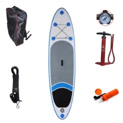 Inflatable Paddle Board Designed for A Stable, Balanced Ride