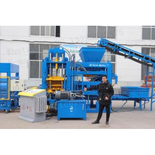 Hydraulic Interlock Paving Solid Hollow Concrete Ciment Brock Brick Making Machinery