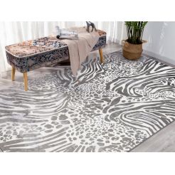 Soft Faux Rabbit Fur Area Rug For Living Room