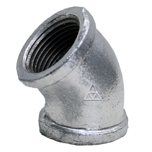 Elbow 45 Degree Fig 120 NPT/BSP GALVANIZED
