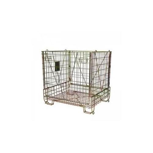 PET preform Wire Mesh Cage Collapsible Metal Steel Container